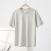 Cotton Round Neck Short Sleeve T-shirt Top