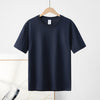 Cotton Round Neck Short Sleeve T-shirt Top