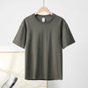 Cotton Round Neck Short Sleeve T-shirt Top