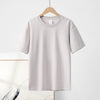 Cotton Round Neck Short Sleeve T-shirt Top