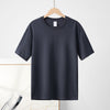 Cotton Round Neck Short Sleeve T-shirt Top
