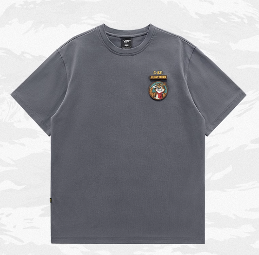 Embroidered Short Sleeve T Shirt For Men