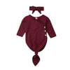 Candy color cotton sleeping bag set