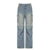 Personalized Pleated Loose High Waist Tooling Pants