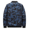 Men's Jacket Men's Plus Size Camouflage Leisure Sports