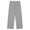 Women's Zipper Multi-pocket Wide-leg Overalls