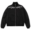 Real Shot Street Cool Embroidered Flight Jacket Coat