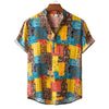 Men's Versatile Casual Linen Floral Shirt